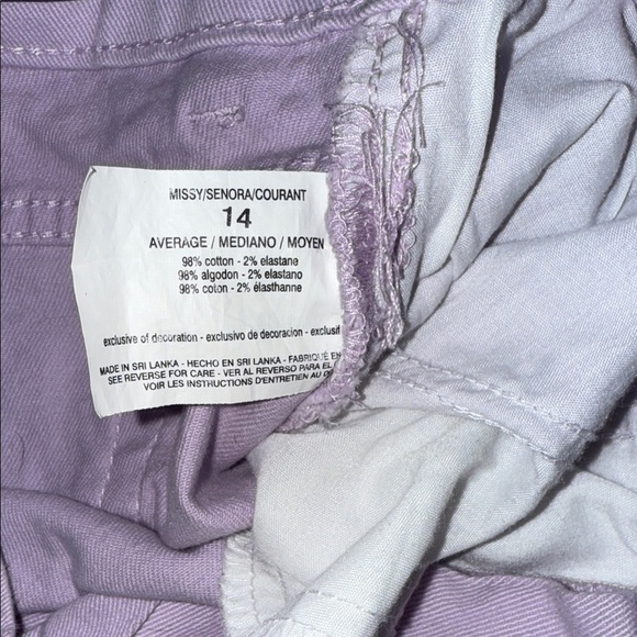 GLORIA VANDERBIT Amanda Women's Light Purple Jeans - Picture 10 of 10